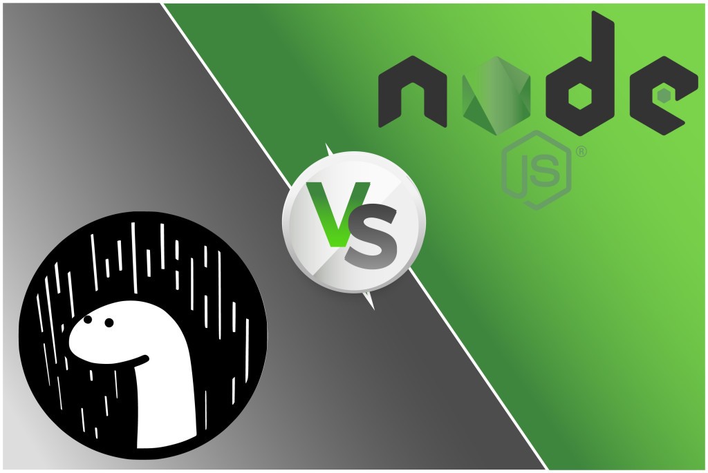 الفرق  بين بيئة العمل node.js vs deno